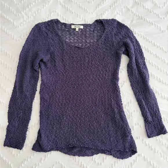 Mudd Purple Knit Sweater~Small - Picture 1 of 4